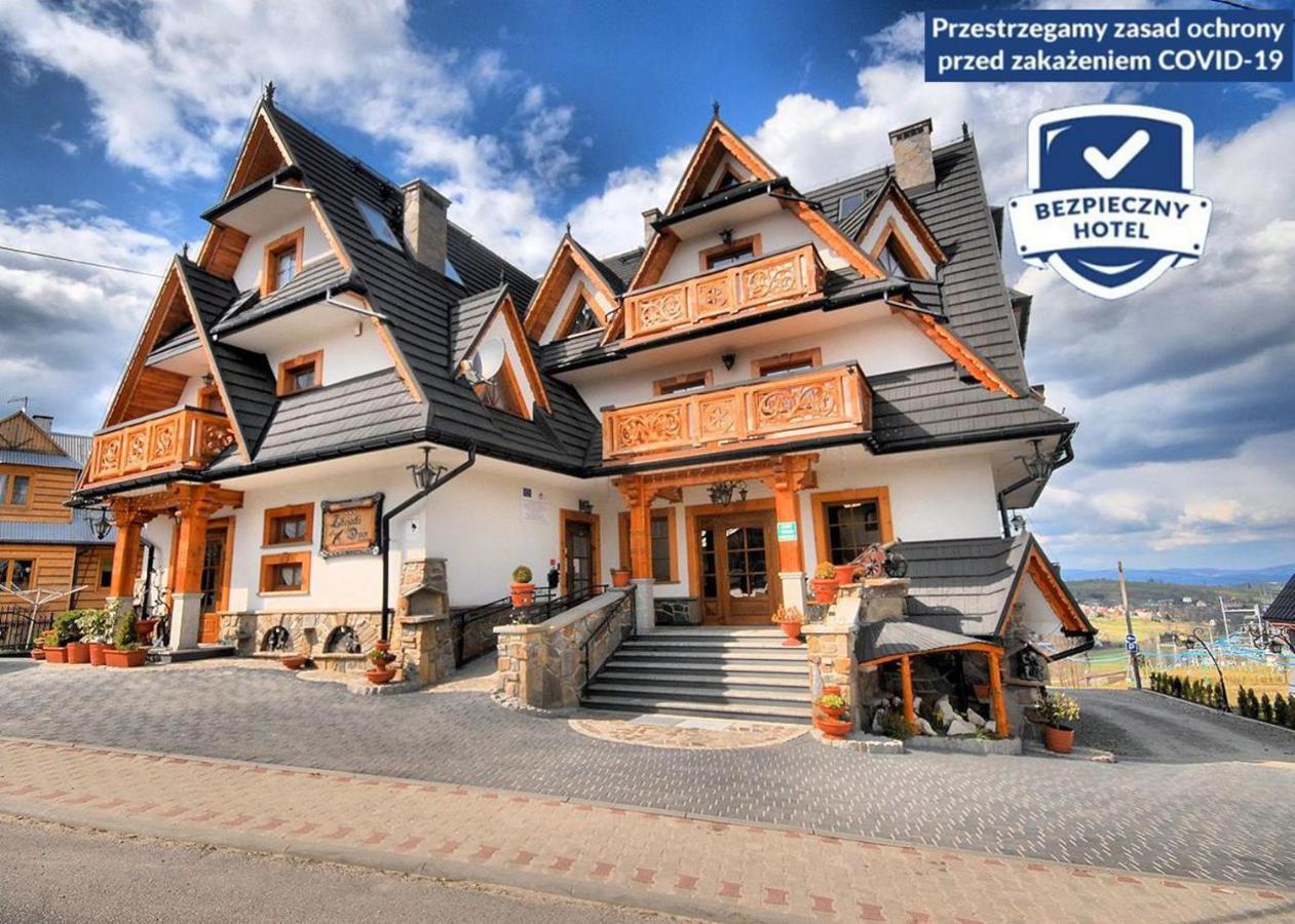 Pensjonat&Restauracja-Pizzeria Zbójecki Dwór - 15 minut pieszo do term, tel 604-865-566 Bukowina Tatrzańska Exterior foto
